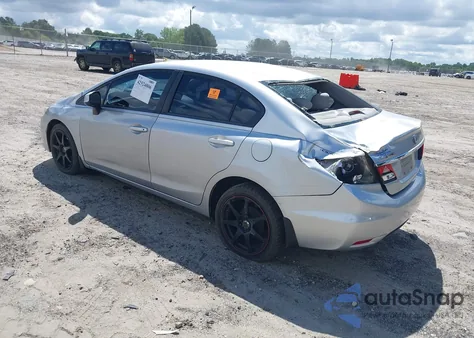 2013 Honda Civic Lx из США, поврежденный, VIN 19XFB2F5XDE009871